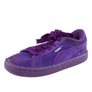 PUMA Toddler Girls‎ 9 Medium Purple Fashion Sneakers Suede